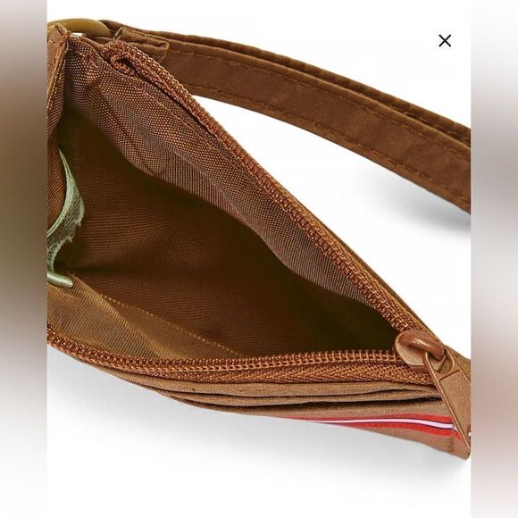 PINK CARD HOLDER KEYCHAIN WITH ZIP - Picture 3 of 5